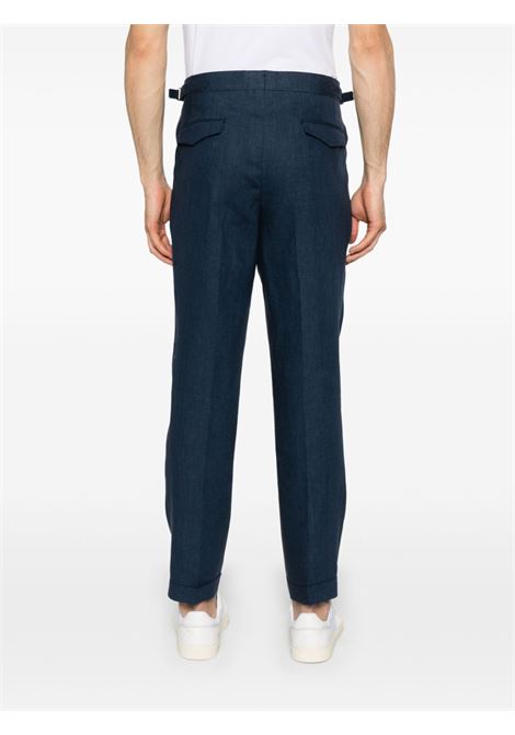 Blue linen trousers Briglia 1949 - men BRIGLIA 1949 | QUARTIERIS32511800011
